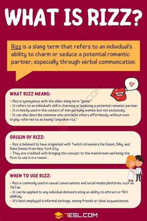 Rizz meaning: Definition of slang term and examples of how to。